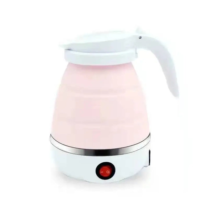 Portable Foldable Electric Kettle – 600ML Travel & Camping Water Heater