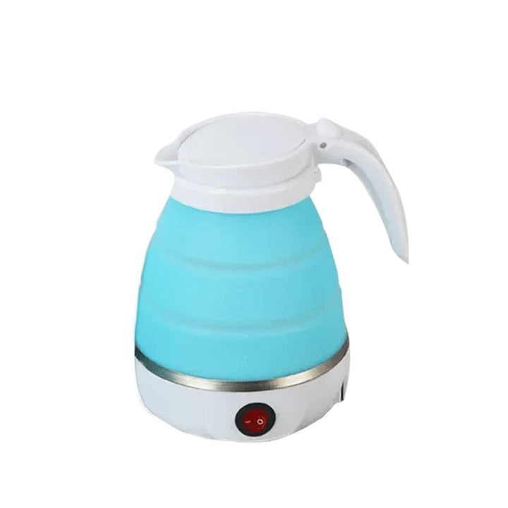 Portable Foldable Electric Kettle – 600ML Travel & Camping Water Heater